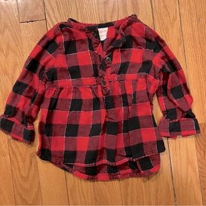 Buffalo Plaid Flannel Shirt